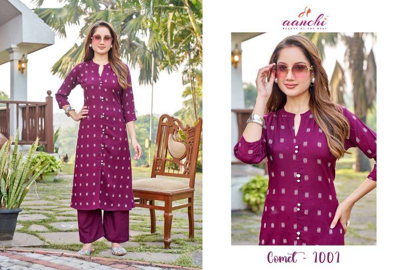 Aanchi comet coord set Designer kurti suppliers in Pune
